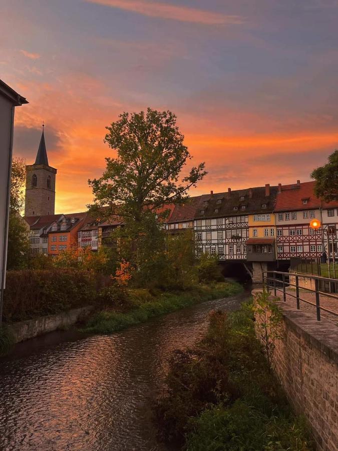 Altstadtapartment An Der Kraemerbruecke Nr.2 Erfurt Bagian luar foto
